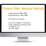 ACP Pain Management:  Chronic Pain: Beyond Opioids