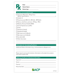 Adult Vaccination Prescription Pad