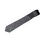ACP Checkered Silk Neck Tie