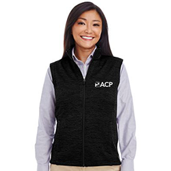 Women's ACP Embroidered Fleece Vest