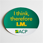 "I Think, Therefore I.M." Car Magnet